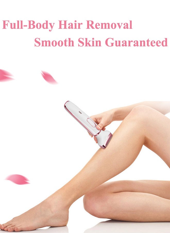 XiuWoo Women's Electric Razor Bikini Trimmer, 4-in-1 Cordless Shaver for Face, Legs, Underarms, Pubic Hair – Wet/Dry Use, Painless Hair Removal - Image 4