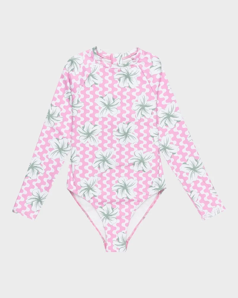 Roxy Party Waves Rash Vest - Kids