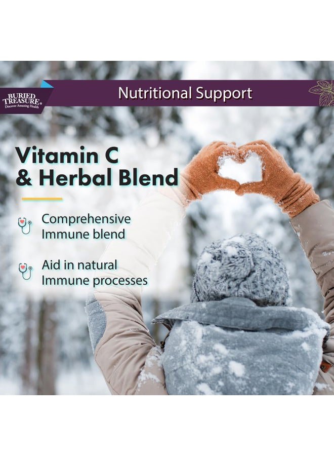 Buried Treasure ACF Immune Support - 16 oz, 16 Servings, Vitamin C, Elderberry, Zinc, Liquid Immune Booster with Vitamins and Minerals w/ Dose Cup - Image 5