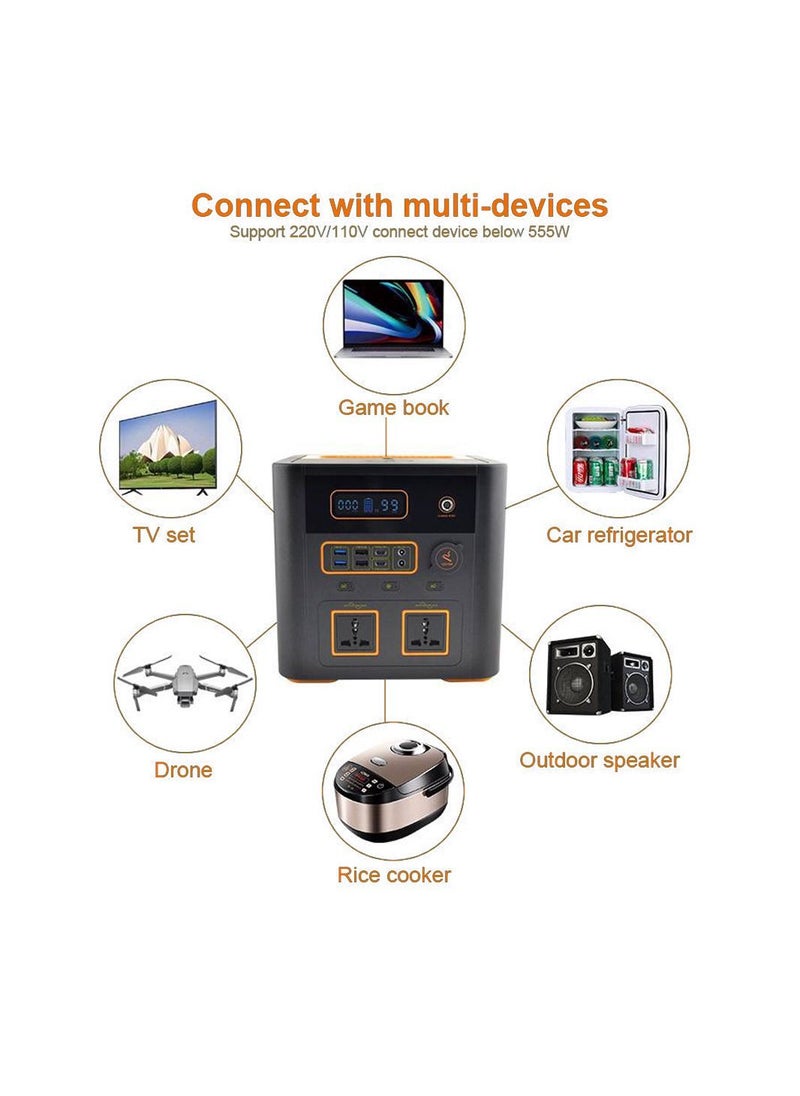 Toby's - Toby's TBS 150A Power Station Wireless Charger 150000mAh Portable Power Station With Inverter And 555W Output Frequency - Image 1