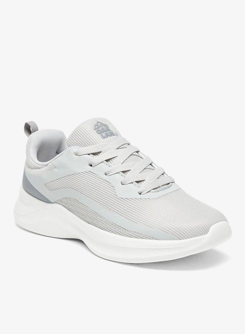 Oaklan by Shoexpress Womens Textured Lace-Up Sports Shoes - Image 1