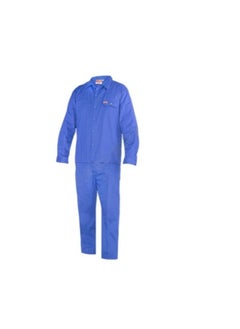 Uniform Long Sleeve Work Ware Coverall Blue