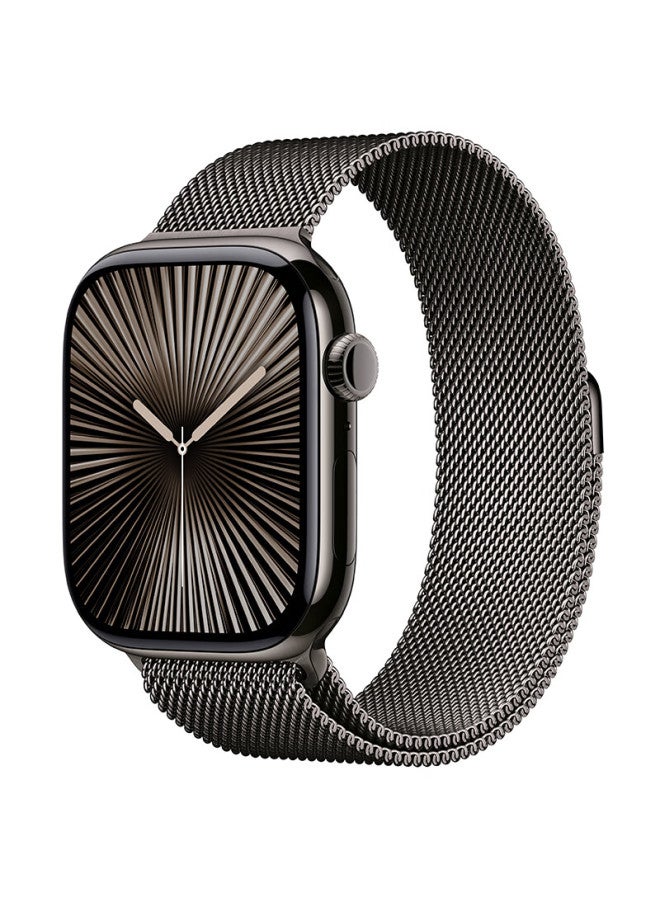 Bho Apple Watch Band Compatible With Apple Watch Series 10/9/se/ultra 2 Milanese Band Iwatch Series 8/7/6/5/4 Stainless Steel Metal Band - Image 2