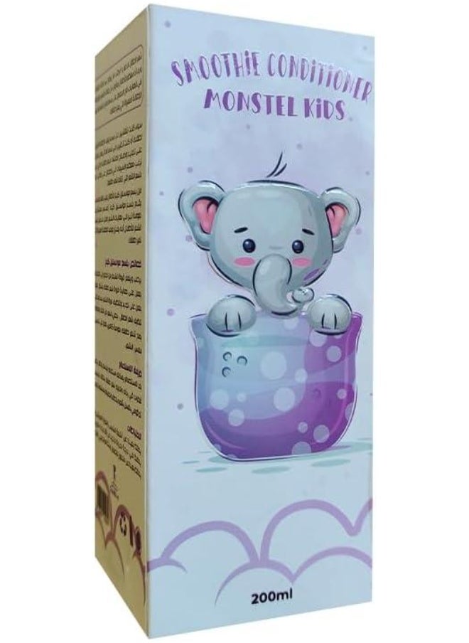Monstel Kids Smoothie Conditioner 200ml  - Image 3