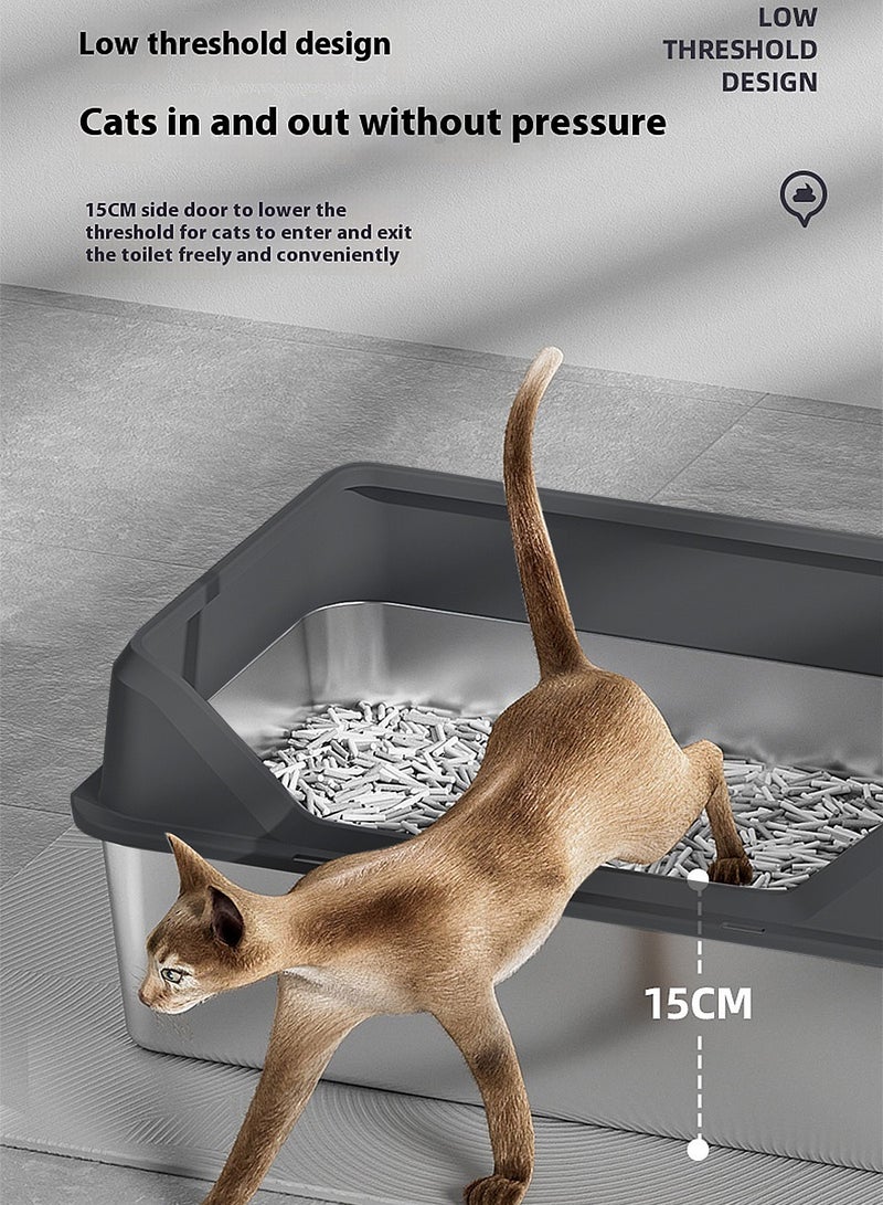 Kidle Cat Litter Box Black - Image 5
