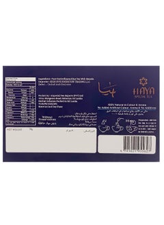 Haya's Closet Haya Royal Blue Tea 20 Pyramid Tea Bags Butterfly Pea Flowers with Masala  - Image 5
