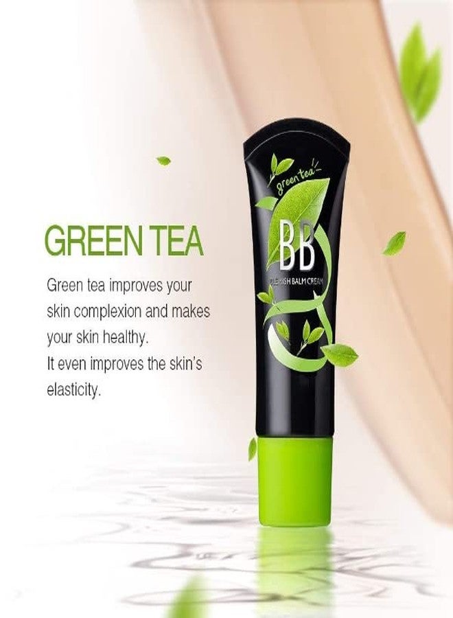 VBA BB Cream Foundation & Moisturizer Cream (GREEN TEA) - Image 4