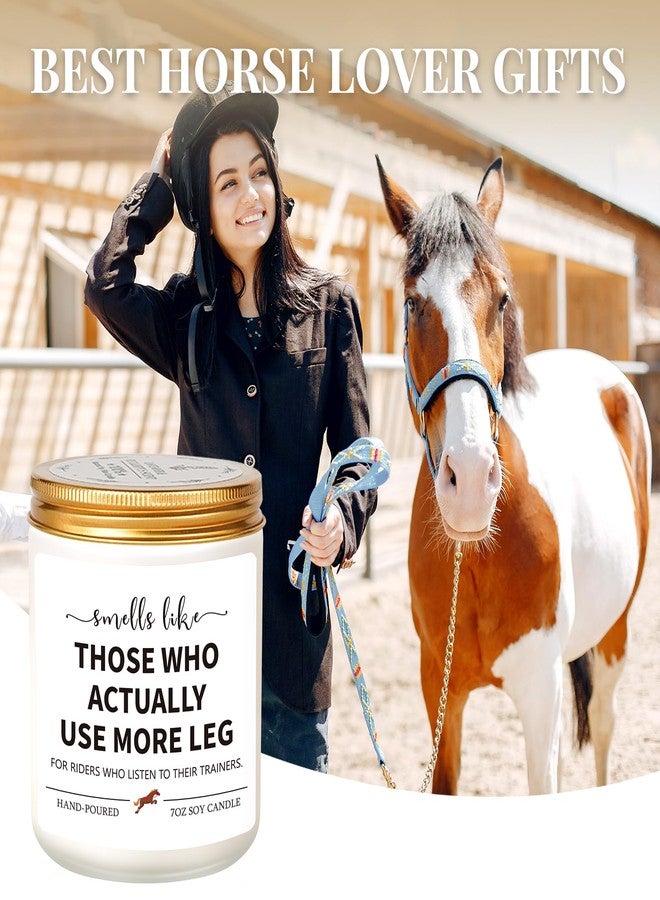 Hudiegify Horse Gifts for Women Girls, Funny Gifts for Horse Lovers, Equestrian Gift for Trainer Riders Owners Teenage Girls Men, Cool Birthday Mothers Day Gift, Horseback Riding Ideas, Horses Themed Candle - Image 2