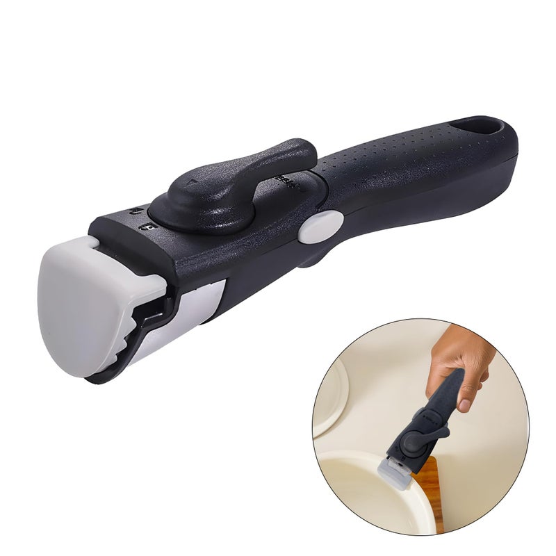 The Better Home The Better Home Detachable Cookware Handle | Removable Pan Handle | Universal Pot Handle Suitable for All Cookware (Black)  - Image 2