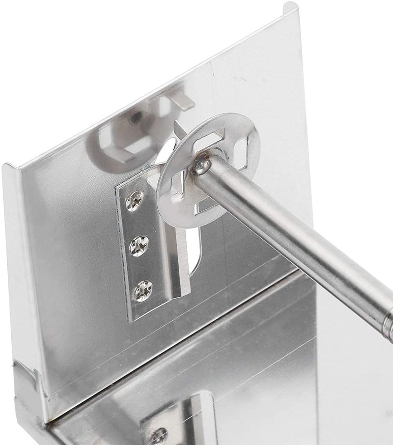 Sampton Spiral Vegetable Cutter Stainless Steel Potato Spiral Cutter Machine Twister Curly French Fry Tornado Slicer 1 pc Silver - Image 5