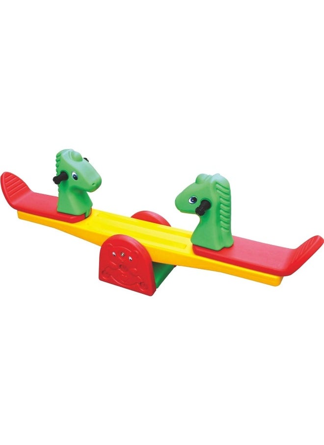 Rainbow Toys - RBWTOYS Seesaw Horse for Kid's Activity - Image 1
