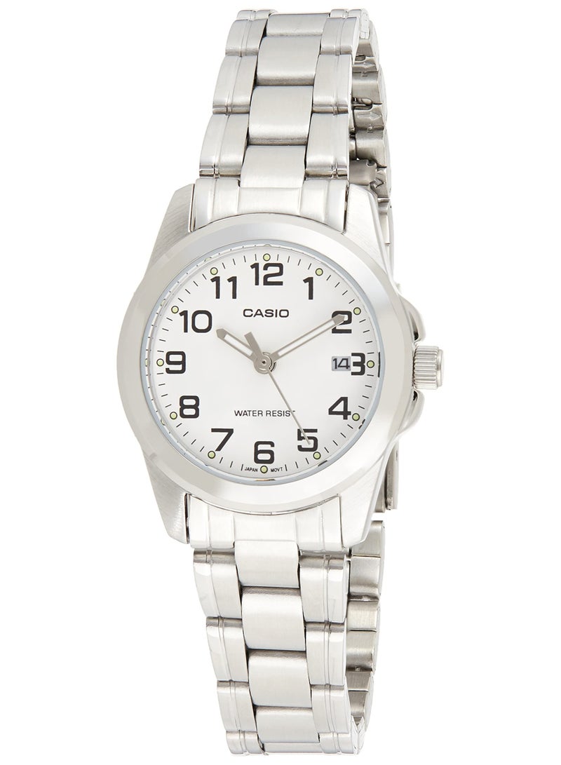 Casio Women's Watch - LTP-1215A-7B2DF Silver Dial - Image 1