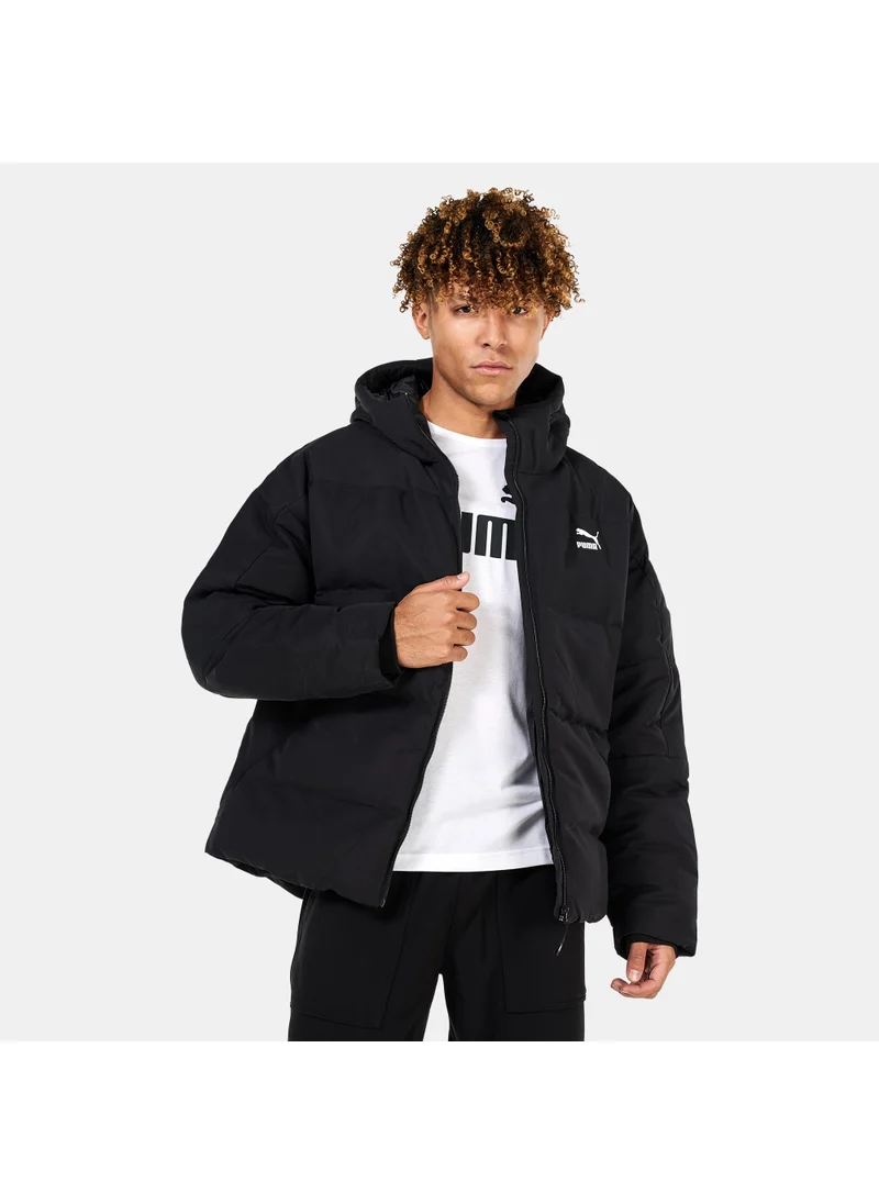 PUMA Men's Hooded Down Puffer Jacket