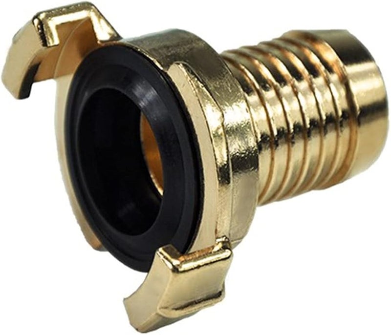 مقبض توصيل سريع من النحاس الأصفر لتجهيزات المياه 1 1 4 بوصة 32 ملم موصل صنبور خرطوم حديقة ذهبي - Image 4