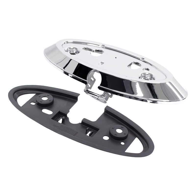 ApplianPar Tailgate Backup Camera Emblem Mount Bezel Chrome for Ford F150 2010-14, F250 F350 F450 F550 Super Duty 2013-16, Ranger 2019-2023 - Image 2