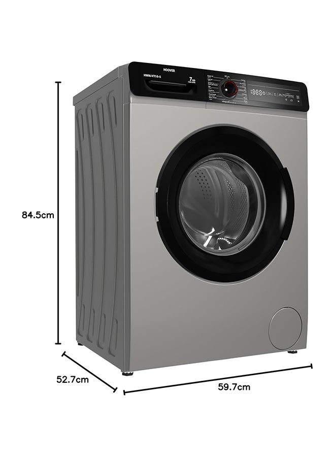 HOOVER 7Kg Front Load Washing Machine, Fully Automatic, 1000 RPM, 15 Programs,Foam Protection, Child Safety Lock, Eco-Logic System, Made in Turkey, 1 Year Warranty - Image 2