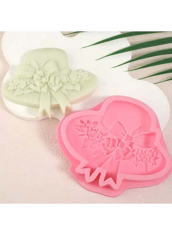 Y-138 Silicone Top Hat Fondant Mold for Cake Candy Ice Cream Baking - Image 1