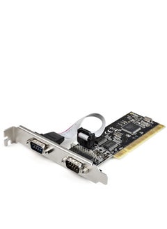 Generic PCI Serial Parallel Combo Card with Dual Serial RS232 Ports (DB9) and 1 x Parallel LPT Port (DB25) - PCI Combo Adapter Card - PCI Expansion Card Controller - PCI to Printer Card (PCI2S1P2)  - Image 2