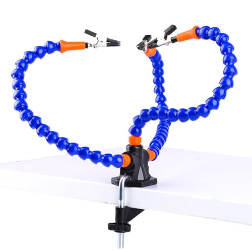 Serplex® Multi-Function Soldering Helping Hands Station With Adjustable Clamp, Flexible Arms & Durable Construction, Essential Tool For PCB, Electronic Projects & Model Building - Image 1
