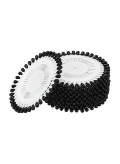 STAR BEJA 12 Set Decorative Corsage Straight Pin for Sewing Crafts Black  - Image 1