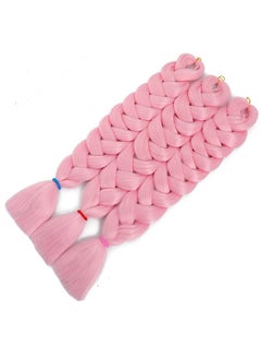 Arabest Flame retardant Canicalon soft outre African dirty braids spot wholesale 82inch 165g big braids mixed batch II Pink 