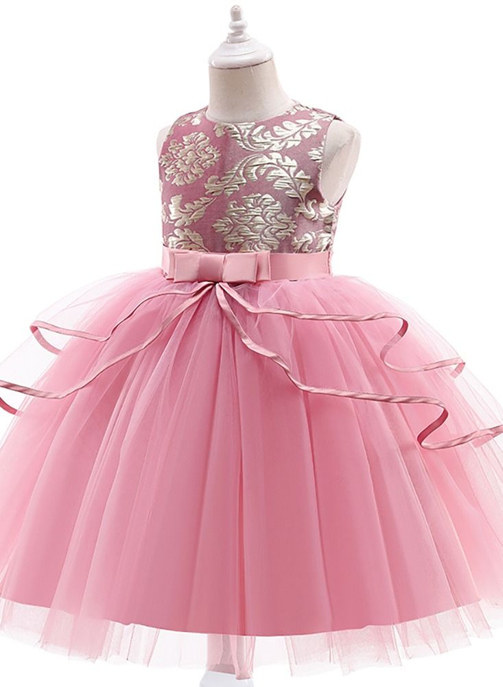 Loquat Girls Fashion Princess Dress  - Image 3