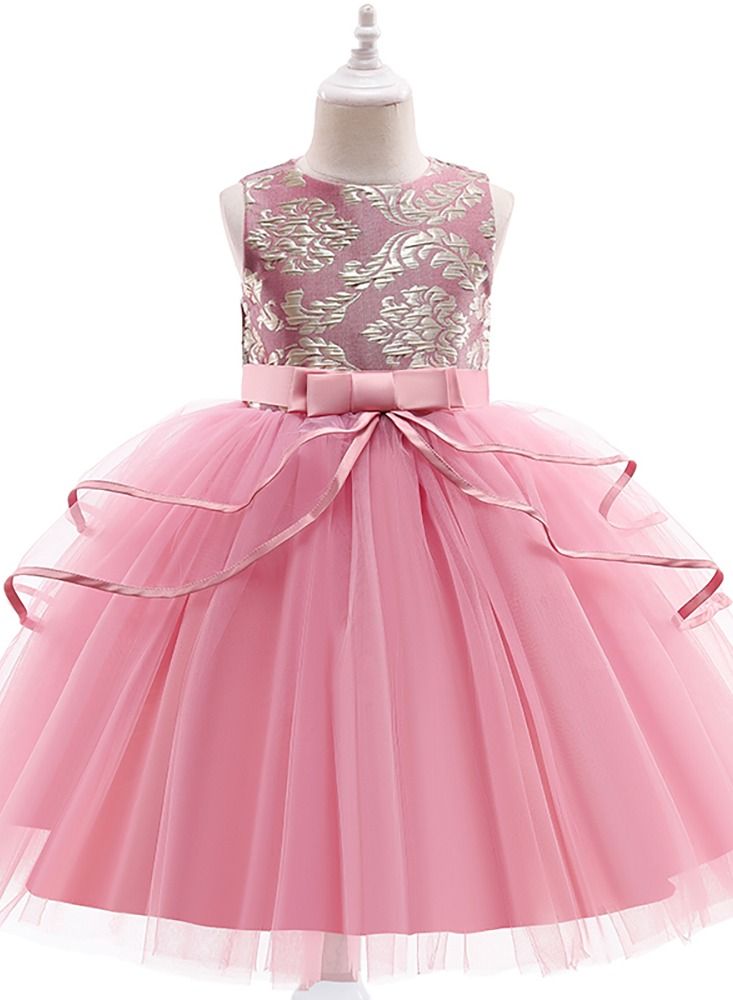 Loquat Girls Fashion Princess Dress  - Image 1