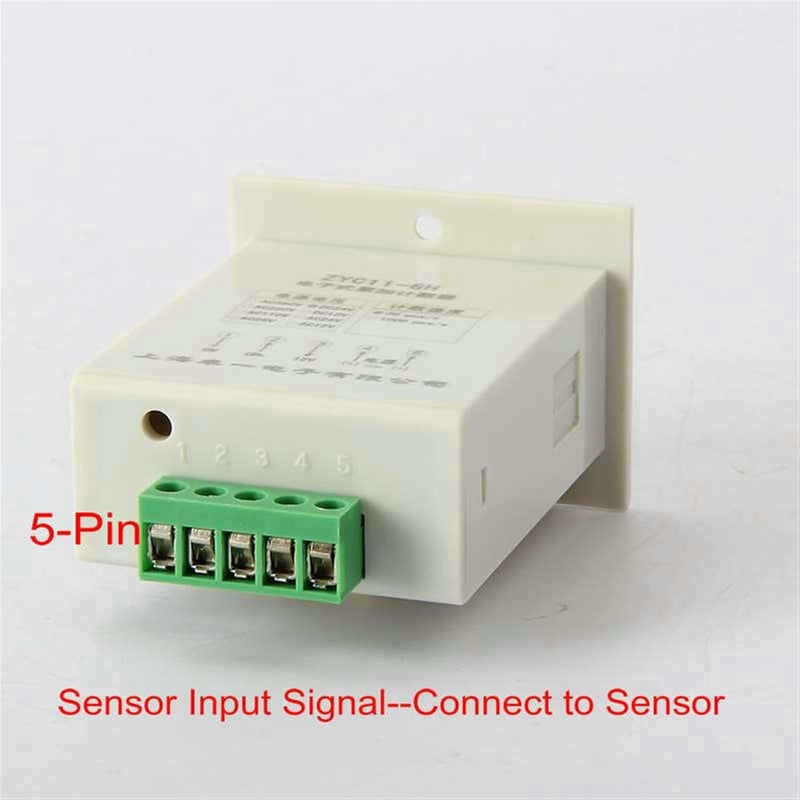 JDM11 6H 0 999999 5 Pin PNP Sensor Signal Input Digital Electronic Counter Relay 24VDC - Image 3
