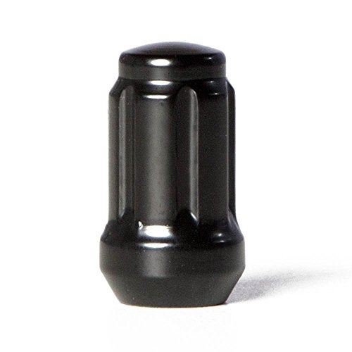 Circuit Performance Spline Drive Tuner Acorn Lug Nuts Black 12x1.5 Forged Steel (24pc + Tool) - Image 2