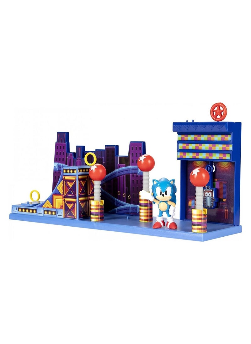 Jakks Pacific Sonic The Hedgehog Studiopolis Zone Playset 40692  - Image 1