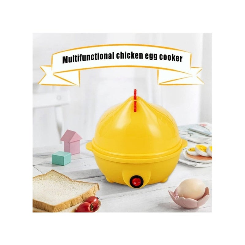 Fast Electric Egg Cooker for Up to 7 Eggs – Multi-Function Steamer for Boiled, Poached, Scrambled Eggs and Omelets | Retro Mint Style, BPA-Free, Auto Shut-Off, Measuring Cup, Family-Friendly, 350W 220V - Image 5