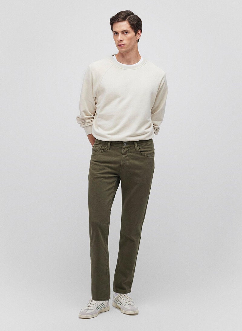 MAVI Martin Olive Night Comfort Gabardine Pants - Image 2