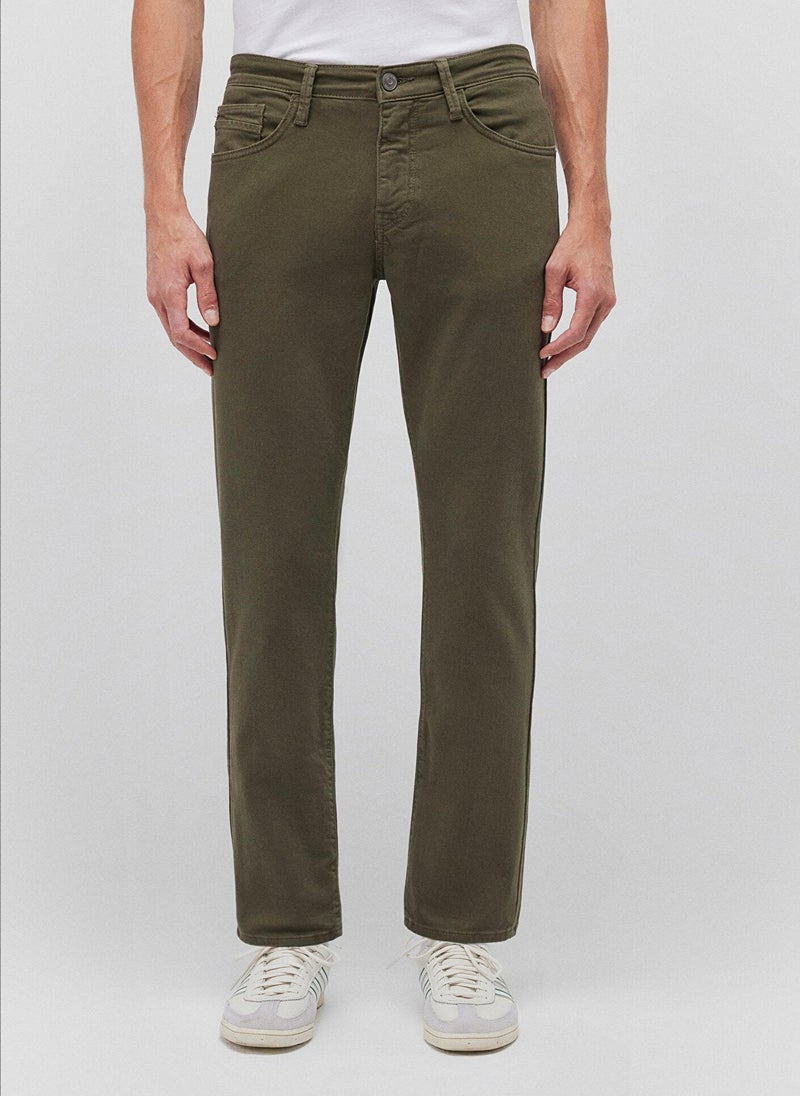 MAVI Martin Olive Night Comfort Gabardine Pants - Image 3