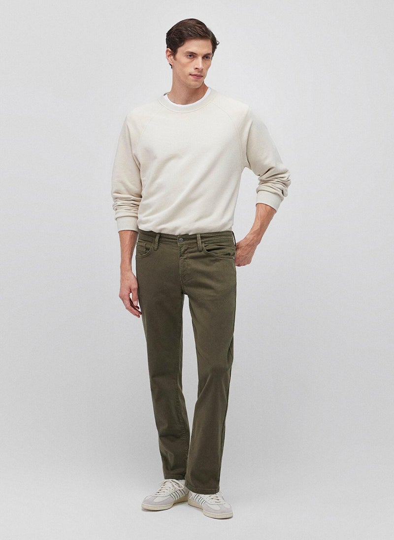 MAVI Martin Olive Night Comfort Gabardine Pants - Image 1