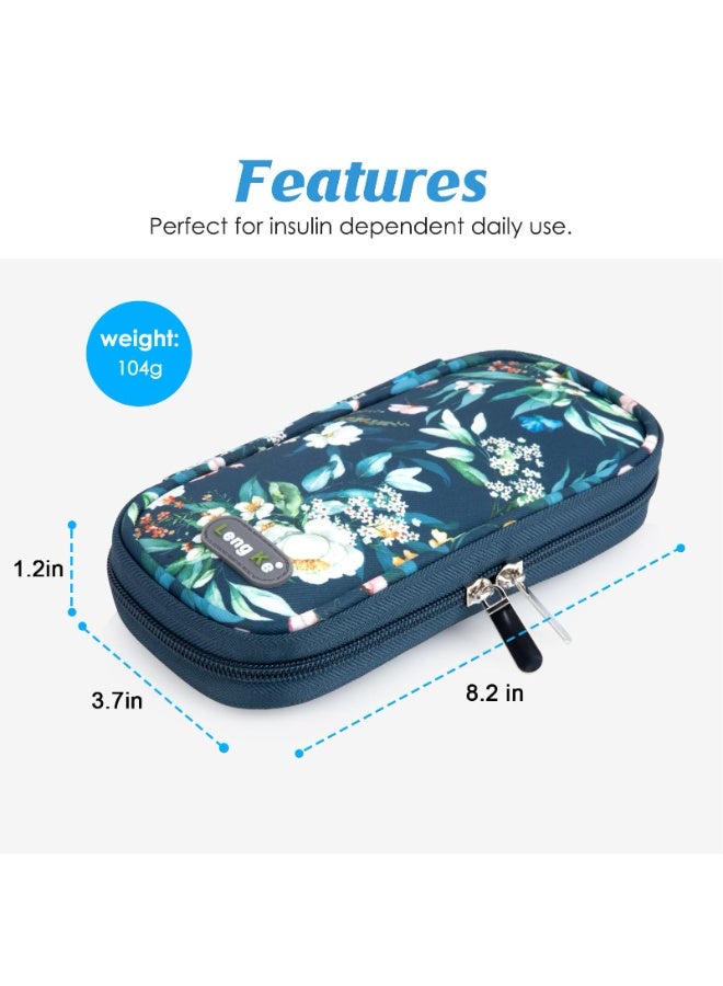 LengKe Insulin Cooler Travel Case - Portable Refrigerated Medicine Case for Insulin Pen, Medication and Diabetic Supplies with 2 TSA Approved Ice Pack - Image 3
