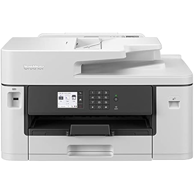 MFC-J5340DW WIRELESS COLOUR INKJET PRINTER | 4-IN 1 (PRINT/COPY/SCAN/FAX) | WI-FI/USB/NFC | A3 PRINT |6.8CM LCD SCREEN, UK PLUG - Image 1