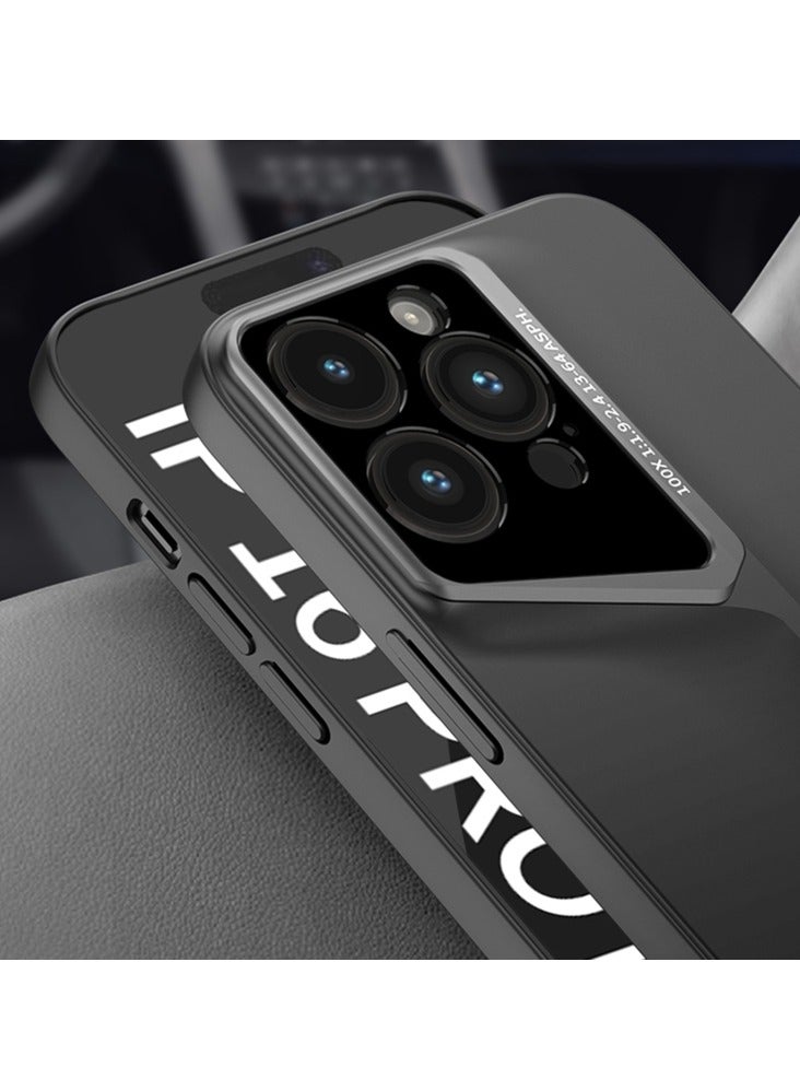 كارنييل غطاء حماية لهاتف iPhone 16 Pro Max - غطاء سيليكون فاخر مقاوم للصدمات والخدش وخفيف الوزن - لون رمادي أنيق غطاء حماية لهاتف iPhone 16 Pro Max** - Image 3