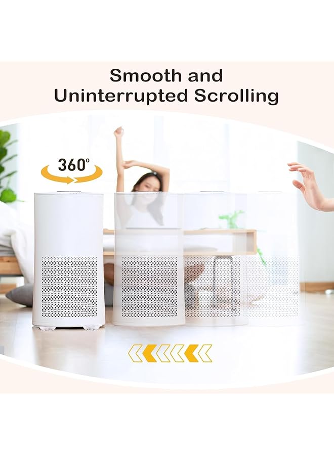 erorex 8Pcs Self Adhesive Caster Wheels 360 Degree Rotation Stainless Steel Paste Sticky Wheels Universal Mini Swivel Caster Wheels For Bins Appliances - Image 5