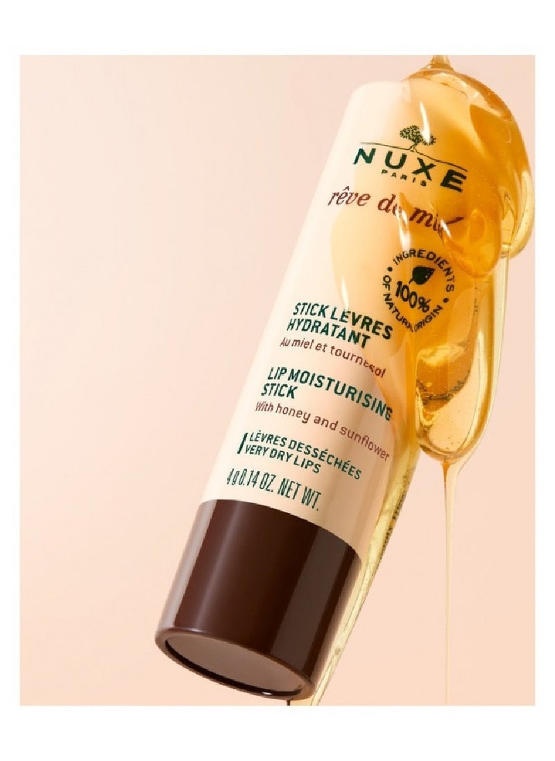NUXE - Reve de Miel Lip Moisturising Stick - 4g - Image 1