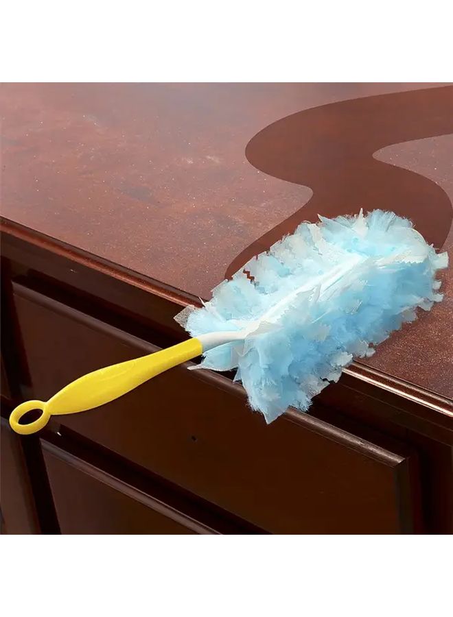 White Electrostatic Precipitator Set With Replaceable Heads Multifunctional Handheld Brush For Home Car Keyboard - Image 2