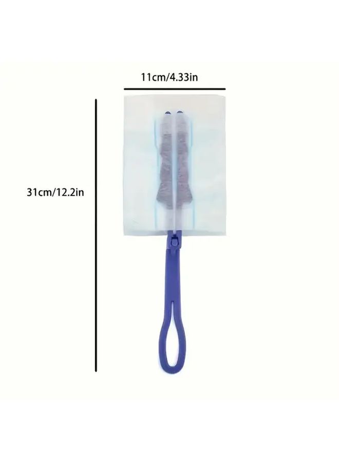 White Electrostatic Precipitator Set With Replaceable Heads Multifunctional Handheld Brush For Home Car Keyboard - Image 4