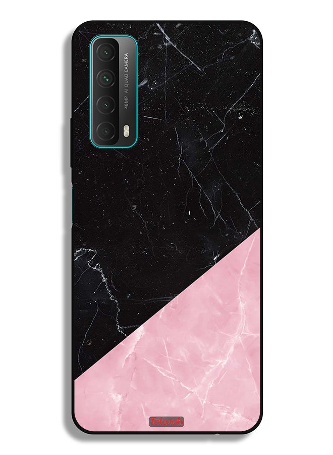 Tolwak Huawei P smart (2021) Protective Case Cover Marble Pattern - Image 2