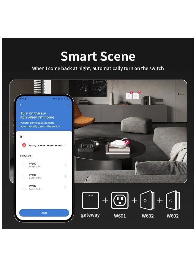 UanTii Smart ZigBee Hub Tuya Zigbee 3.0 Wireless Gateway Bridge for App and Voice Control, Tuya Smart Home Hub, Works with Alexa Google,works with Home Assistant - Image 5