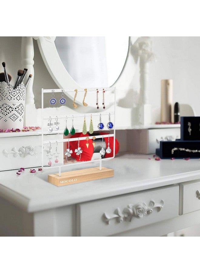 موكولو حامل منظم الأقراط من Mocolo، حامل عرض الأقراط، حامل الأقراط لتعليق الأقراط - Image 5