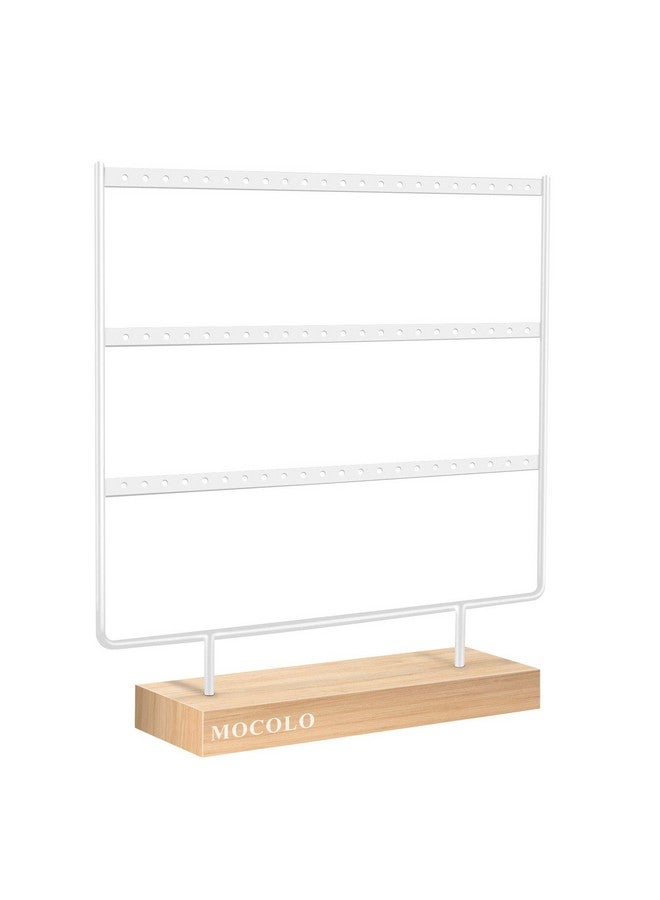 موكولو حامل منظم الأقراط من Mocolo، حامل عرض الأقراط، حامل الأقراط لتعليق الأقراط - Image 1