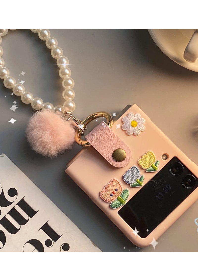 Flip Phone Case for Samsung Z Flip 3 Folding Screen Mobile Phone Case Protective Cover Cell Phone Accessories - Image 4