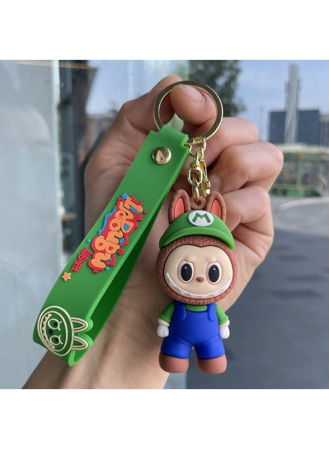NIBEMINENT LABUBU Keychains, Cute Figurines, Student Schoolbag Pendants And Gifts 