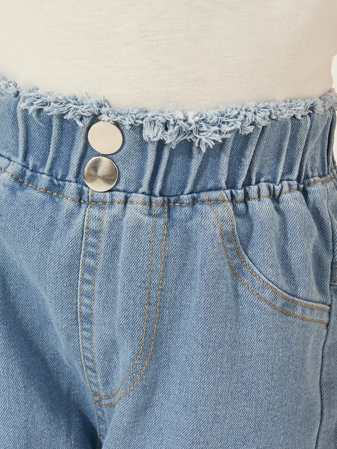 ستايلي جوارب Styli بطول الساق بتفاصيل شريط وحواف مكشكشة