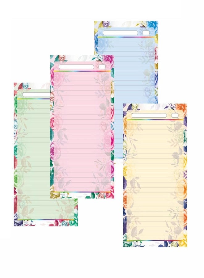 FIRST CLICK® A4 Designer Sheets for Project 140 GSM One Side Ruled Multipurpose Colored Art & Craft Sheets for Scrapbooking, Projects, School Art Work, Shikishi, Letter Writing Pack of 40, D/12 - Image 1