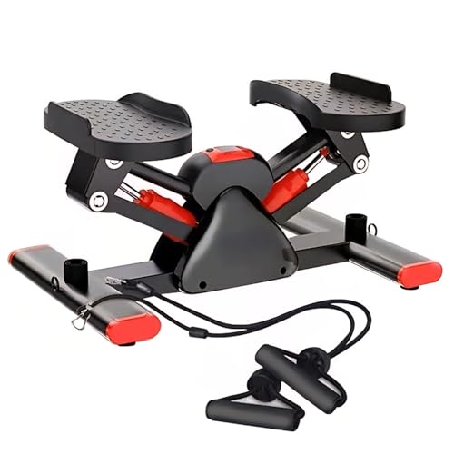 EMNDR Hydraulic Mini Stepper 2.0 for Exercise - 150kg/330 lbs Load Capacity | Compact Stair Stepper Machine with LCD Display & Resistance Bands | Cardio, Weight Loss & Home Workout (Stepper 2.0) - Image 1